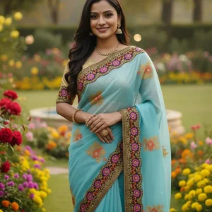 প্রিমিয়াম সেমি মসলিন শাড়ি