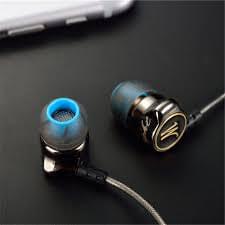 Qkz Dm7 (Orginal) Zinc Alloy In Ear Hifi Wired Earphone Stereo Bass - Black
