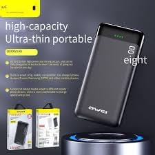 Original Awei P37K 10000mAh Fast Charging Power Bank