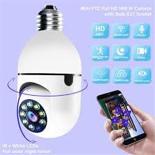 E27 CCTV IP Security Cameras